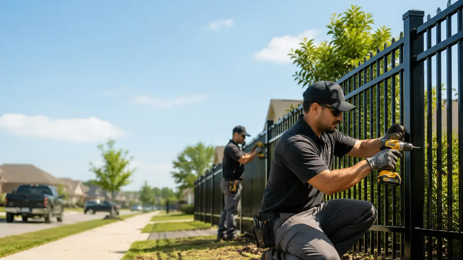 Metal Fence Installation in Fillmore, IL